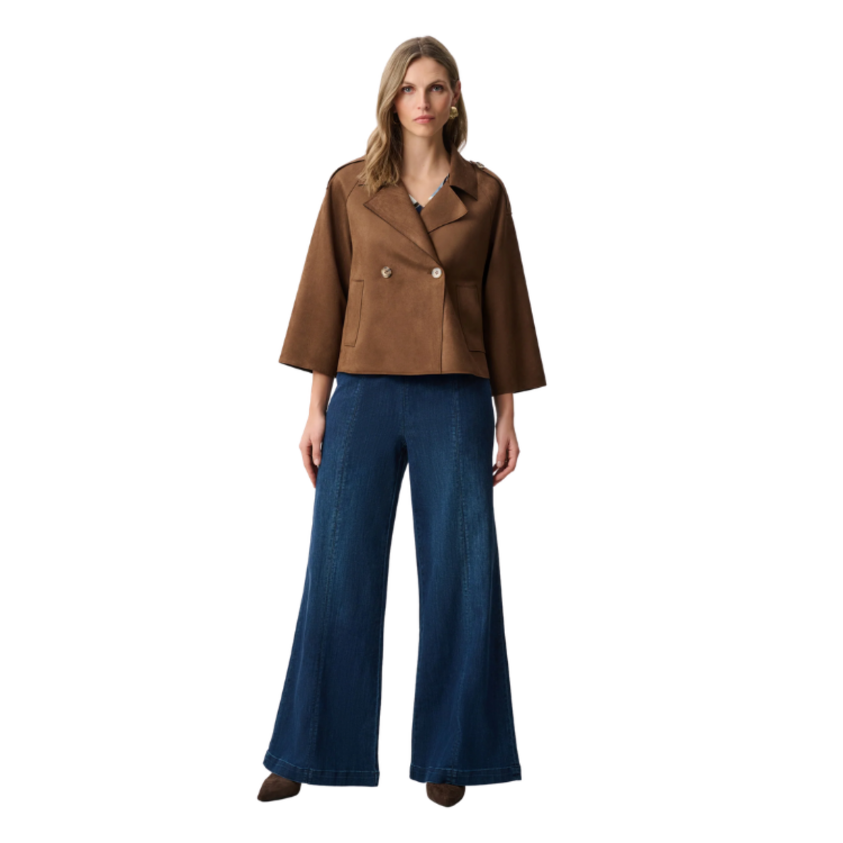 Joseph Ribkoff Joseph Ribkoff - Scuba Suede Boxy Jacket