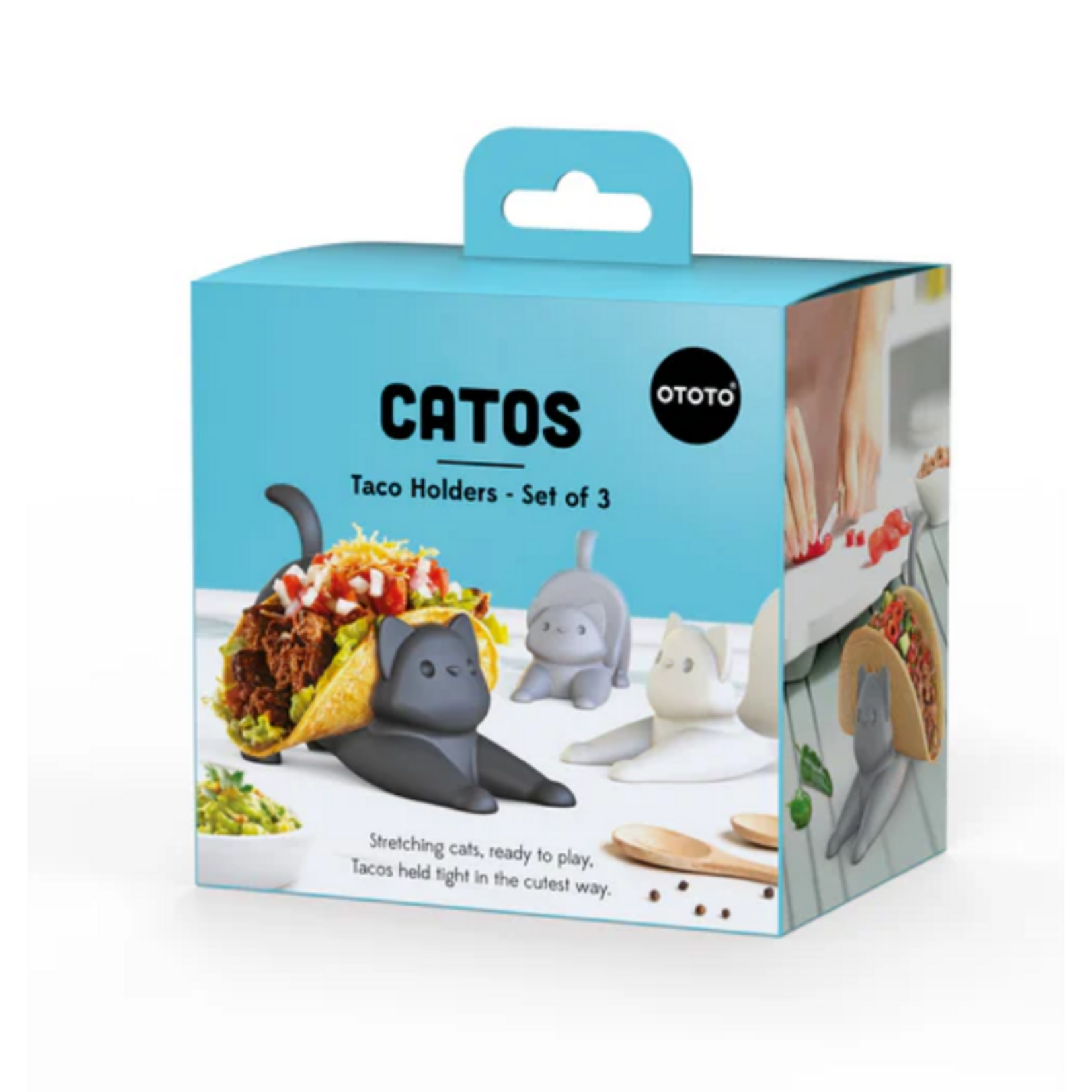 Ototo Catos Taco Holders Set of 3