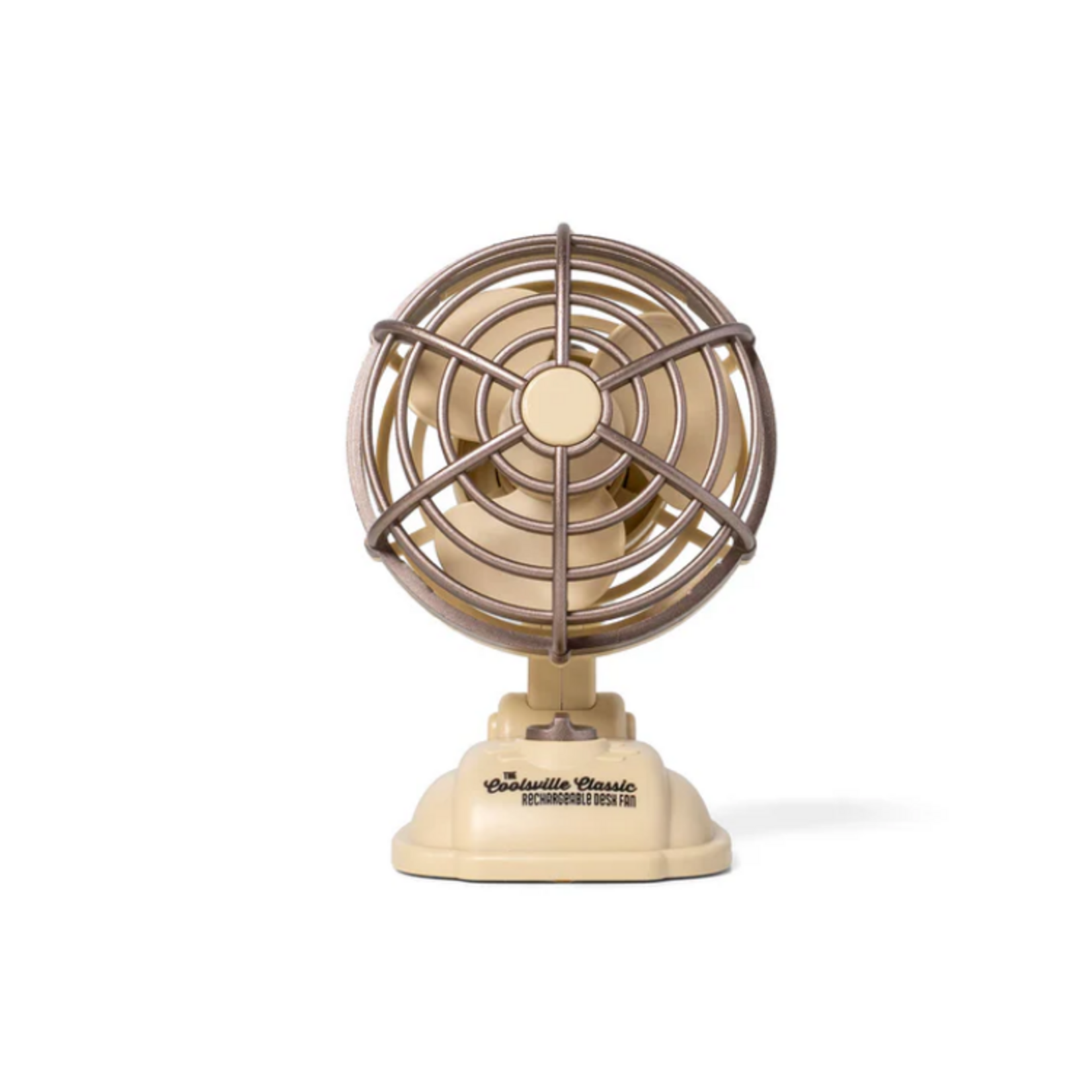 Coolsville Classic Rechargable Desk Fan