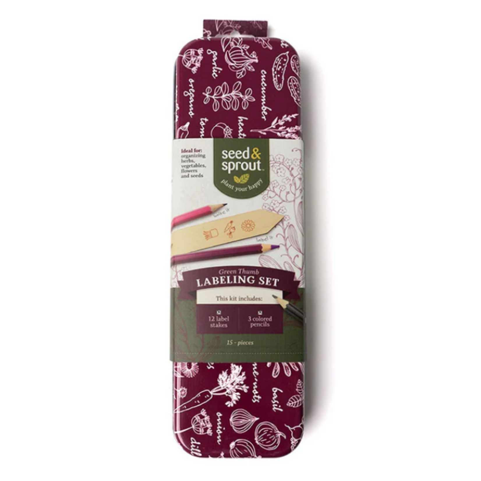 15-Piece Plant Label Set