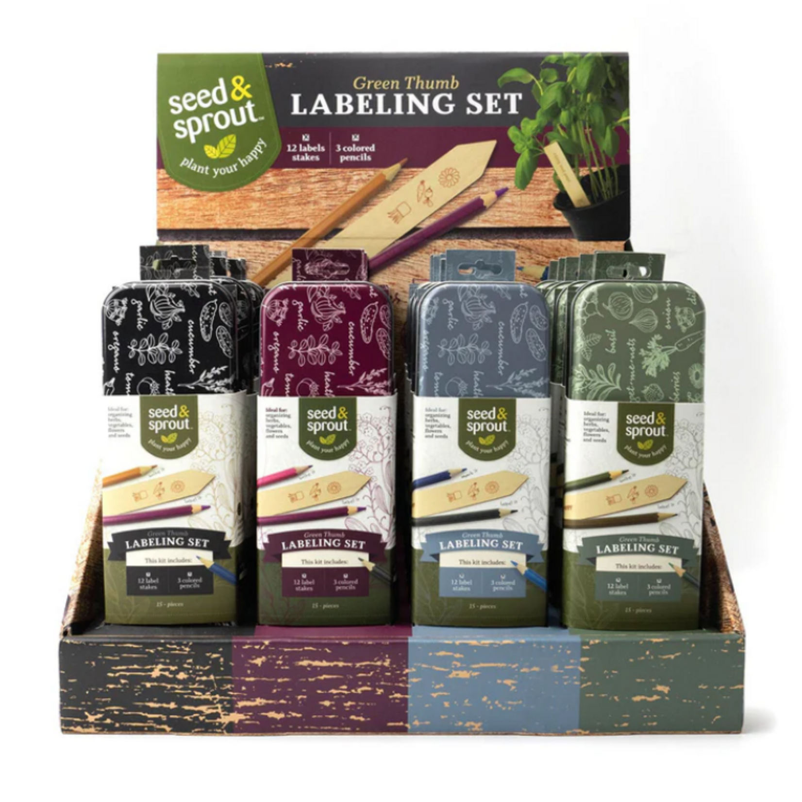 15-Piece Plant Label Set