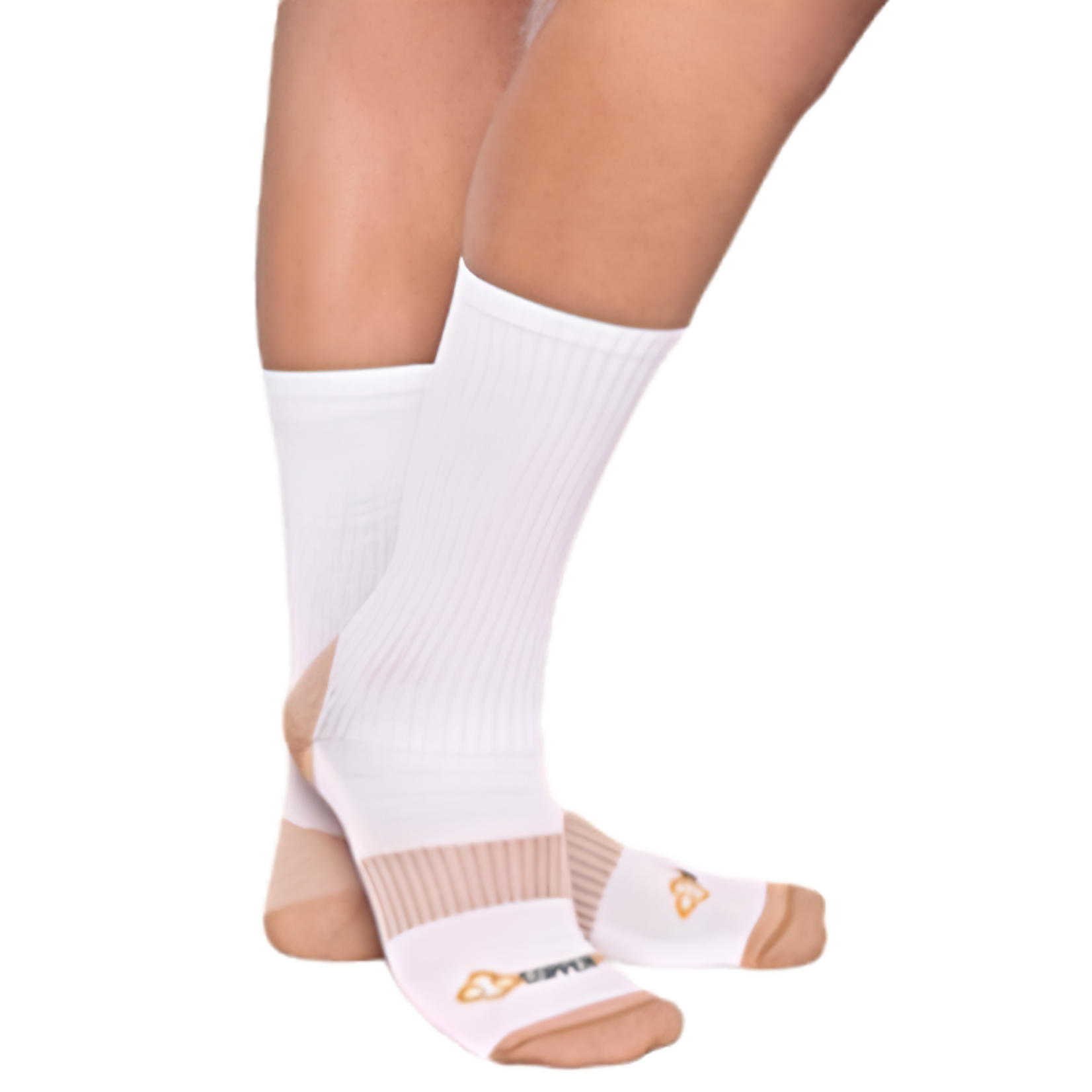 Copper 88 Copper 88 White Compression Mid Socks