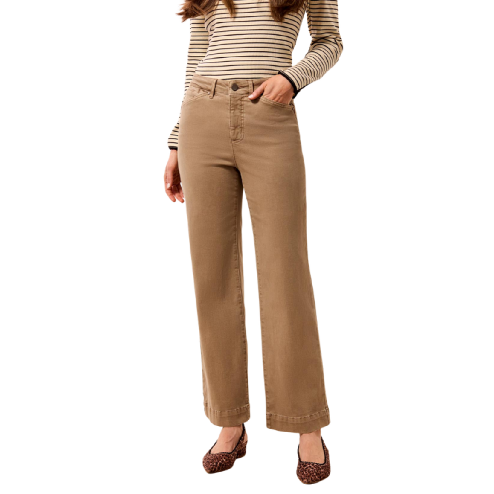 Tribal Tribal - Fly Front 5 Pocket Pant