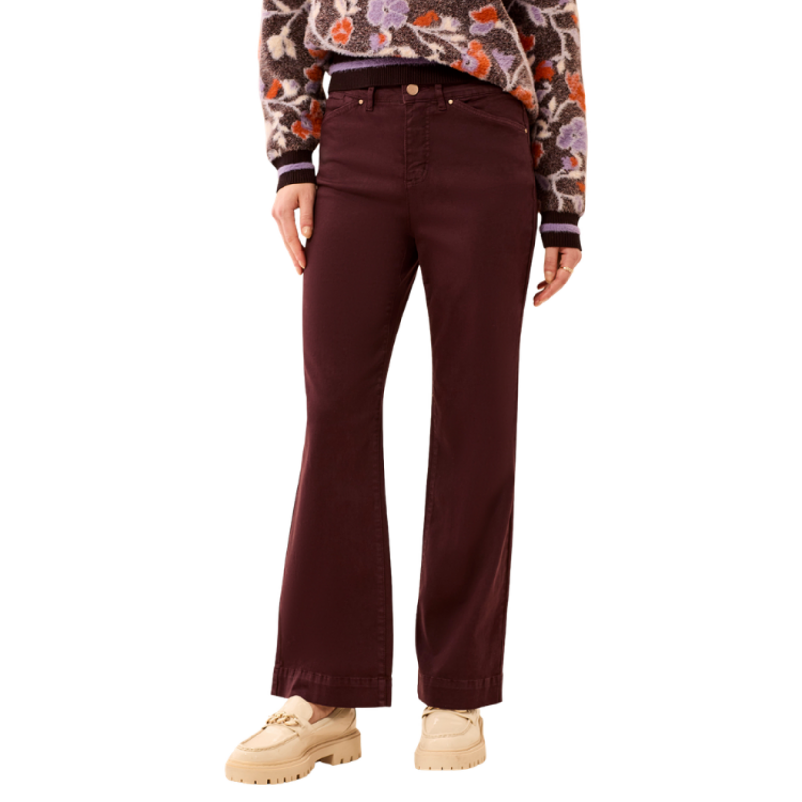 Tribal Tribal - Fly Front 5 Pocket Pant
