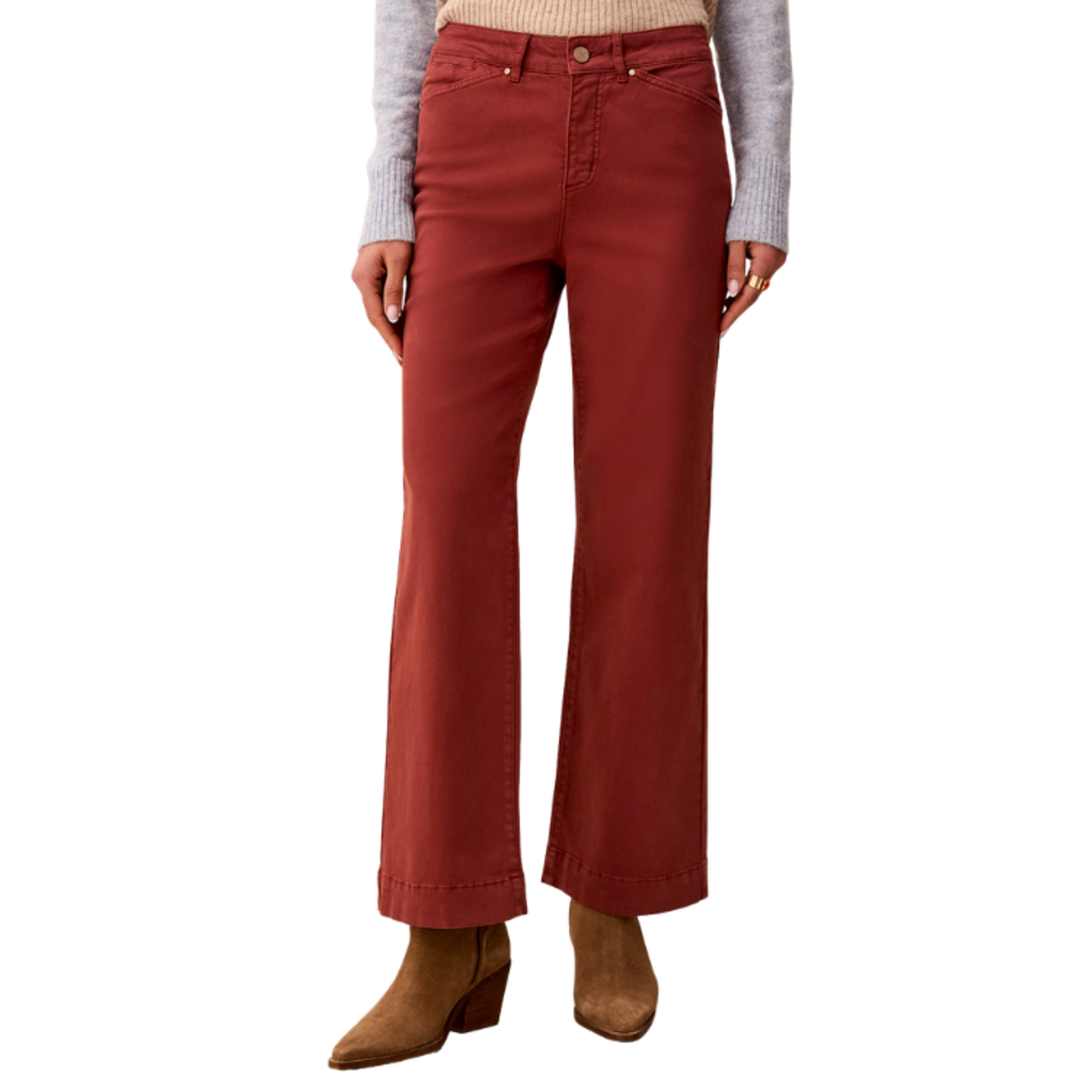Tribal Tribal - Fly Front 5 Pocket Pant