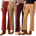 Tribal Fly Front 5 Pocket Pant