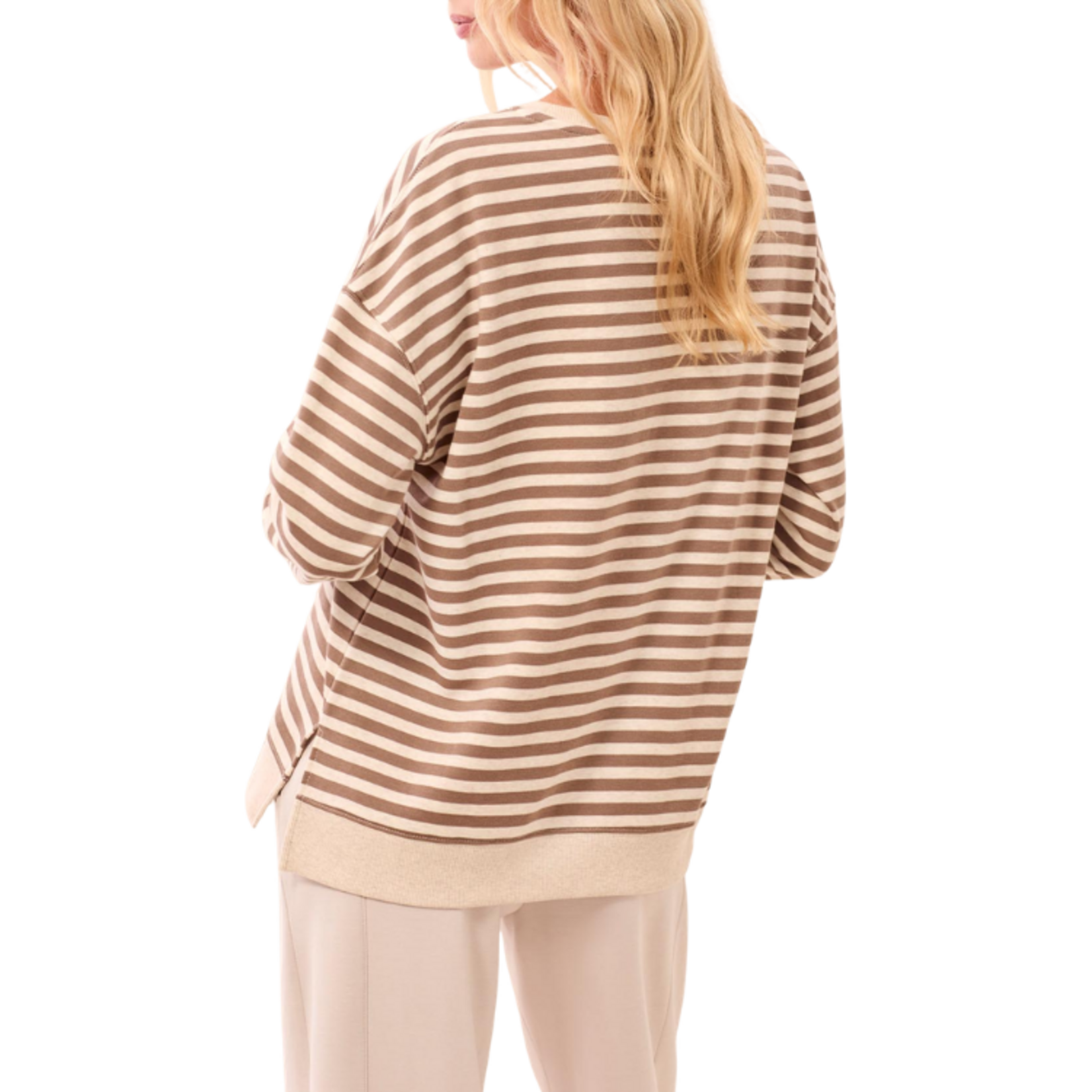 Tribal Tribal - Long Sleeve Crew Neck w/ Combo