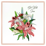 Paper Poetry Lily Bouquet (Get Well)