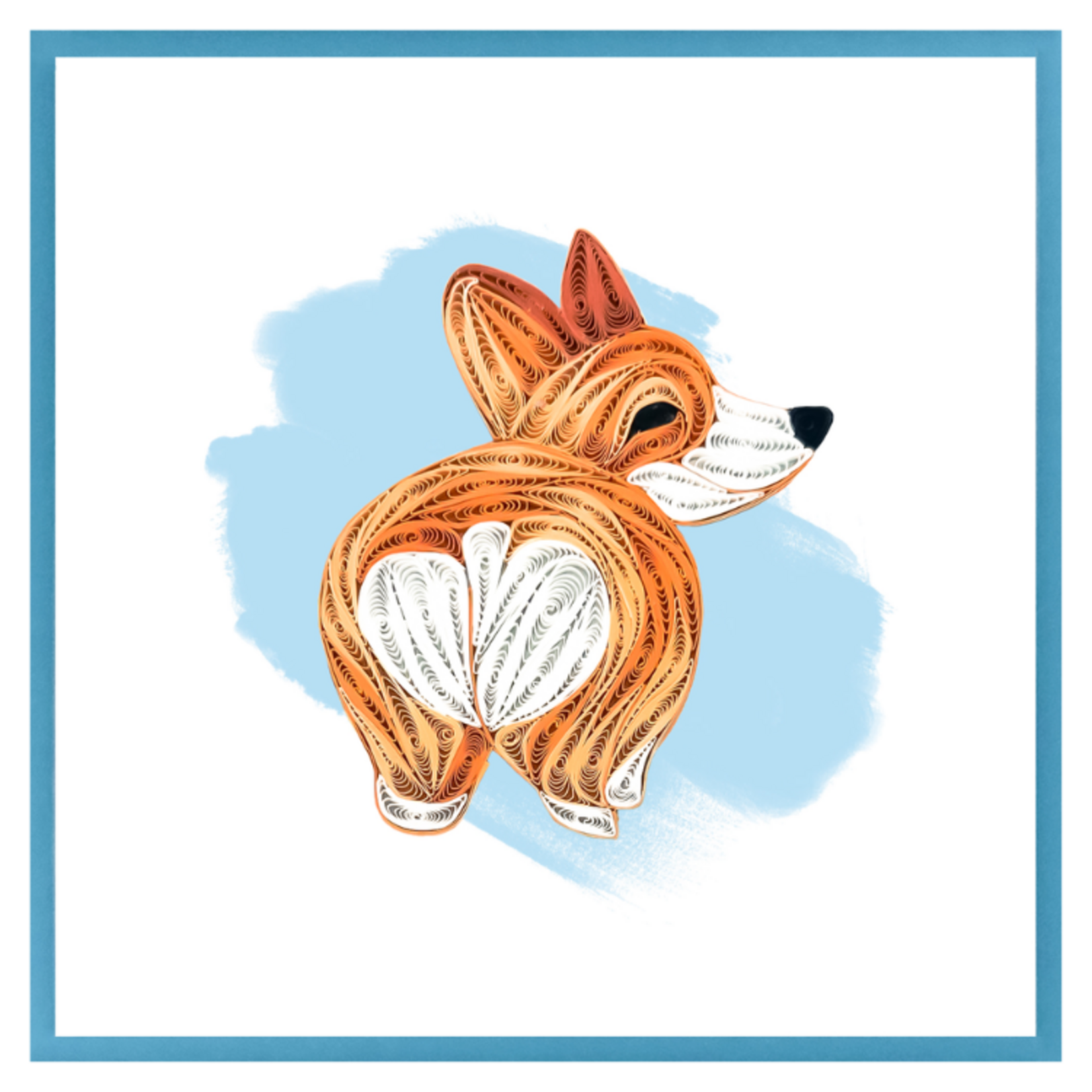 Paper Poetry Paper Poetry - BL/Corgi