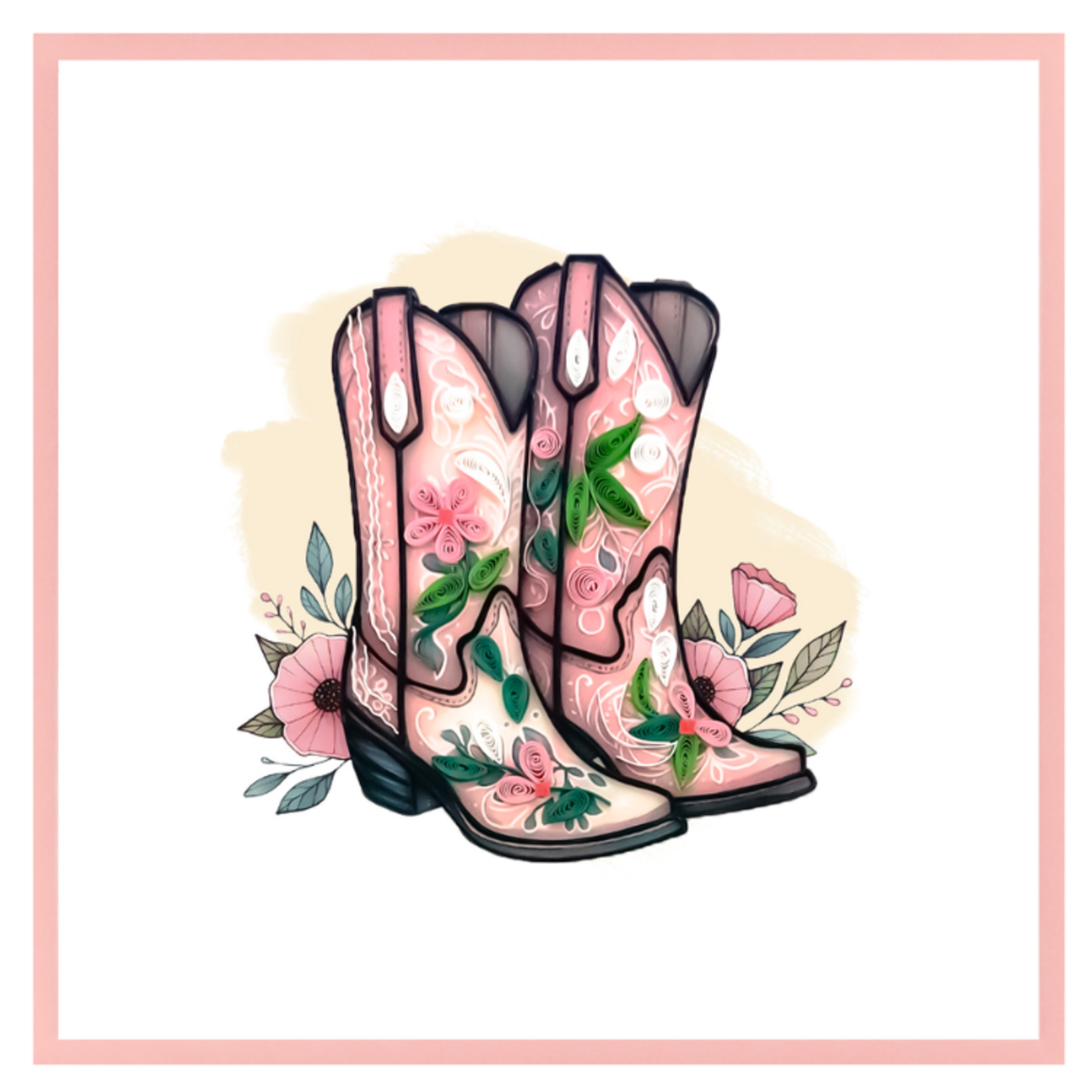 Paper Poetry Paper Poetry - BL/Cowboy Boots
