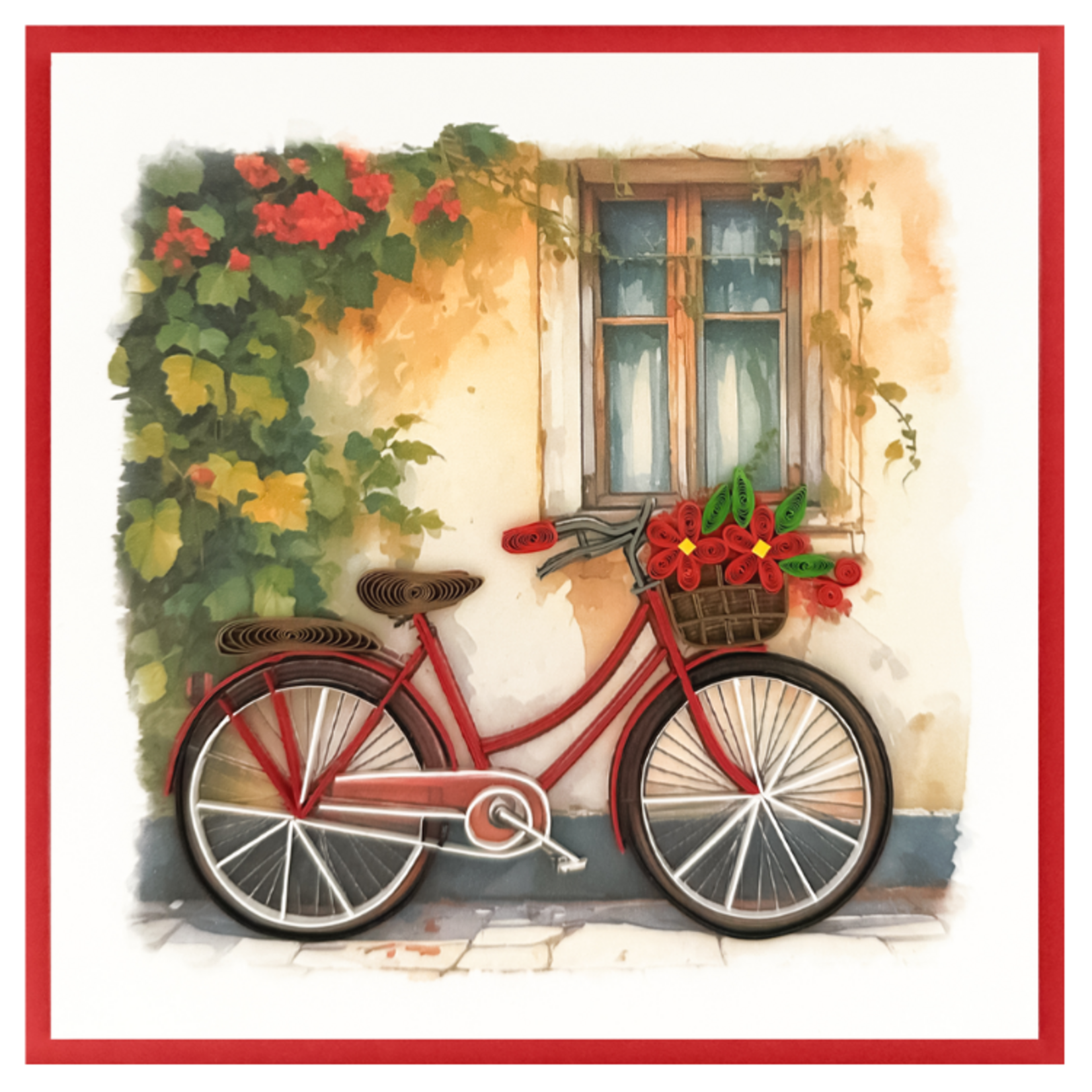 Paper Poetry Paper Poetry - BL/Red Bicycle