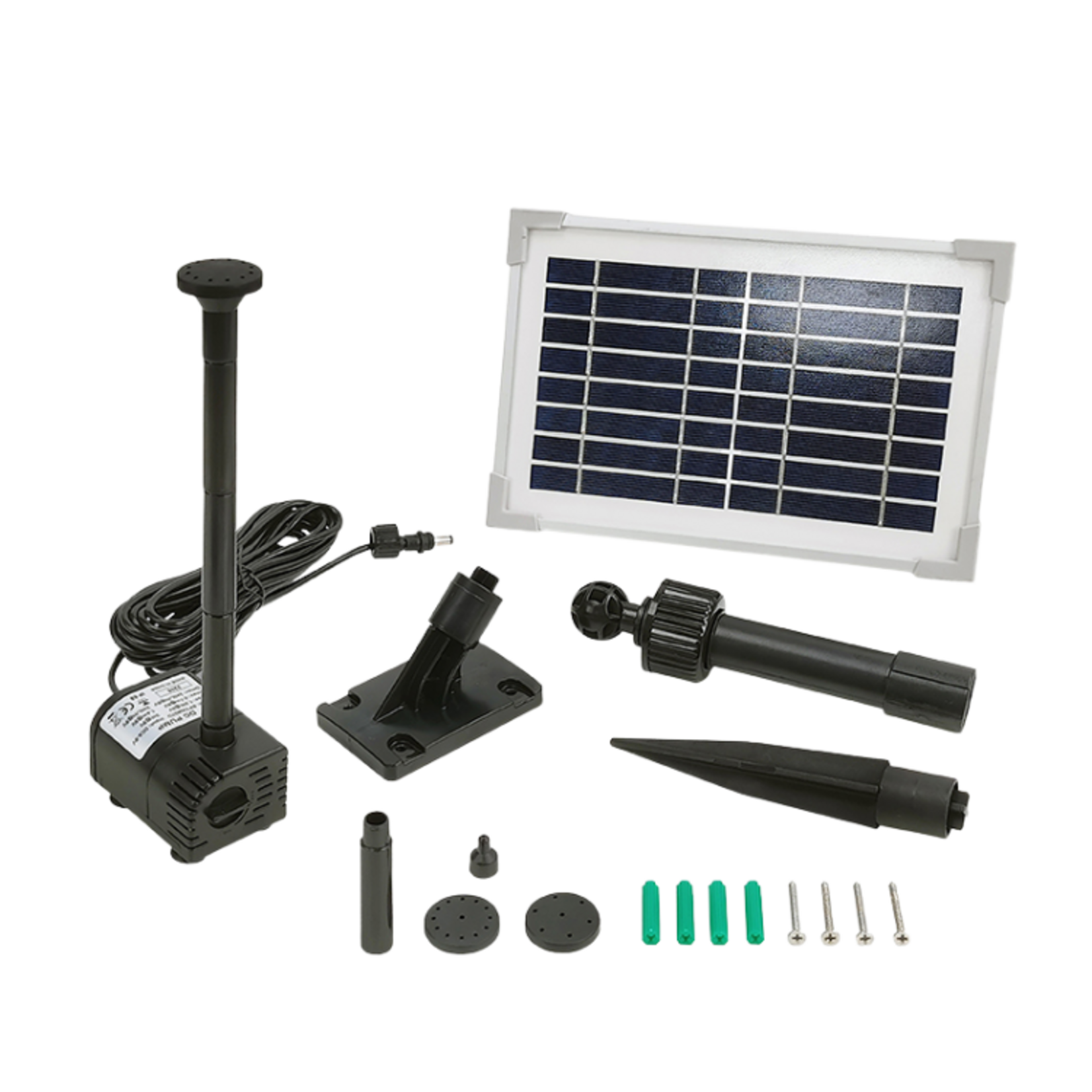 DX Solar Industrial Co Solar Powered Fountain Pump - 120 GPH
