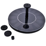 Floating Outdoor Garden Solar Fountain - 6.5" D
