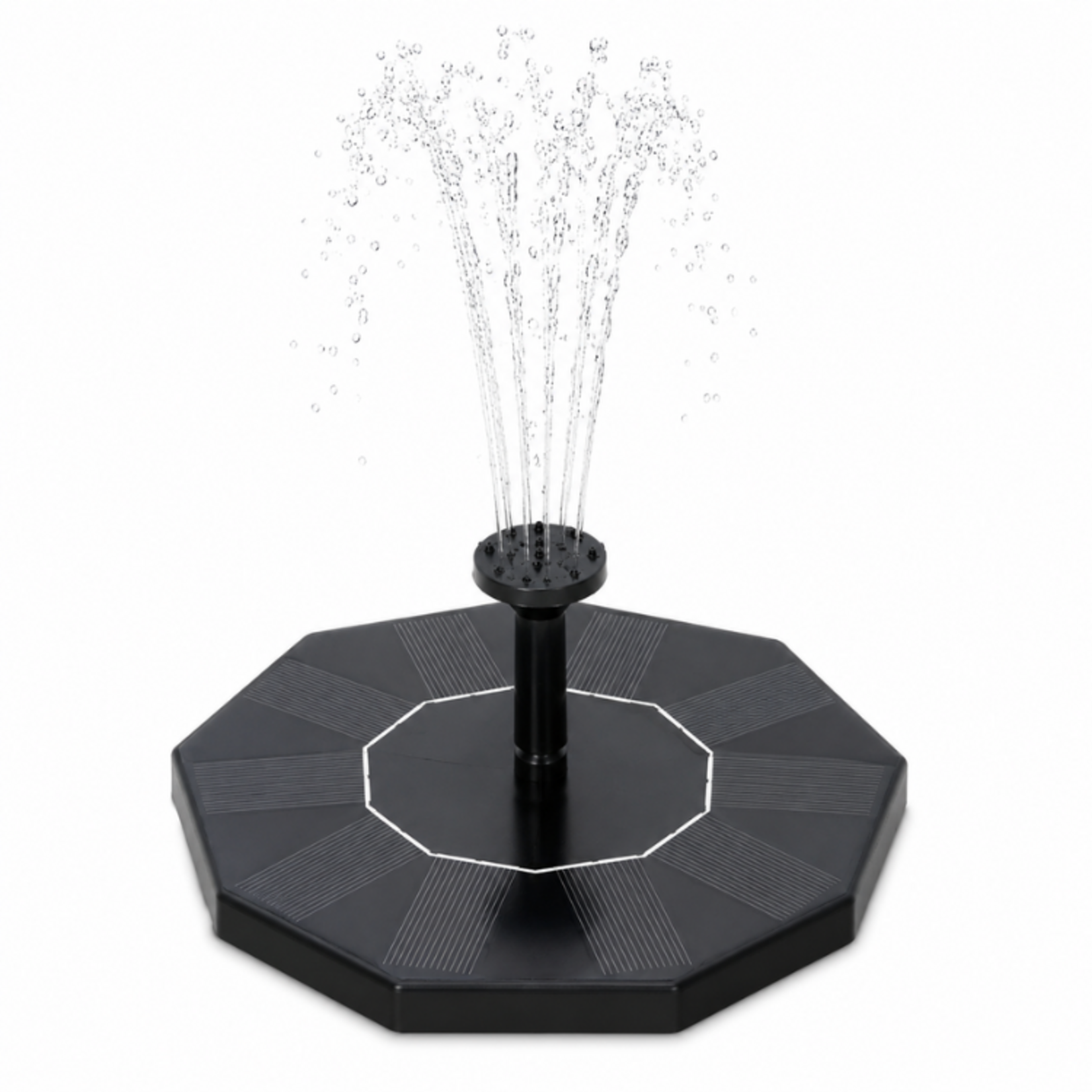 Floating Solar Fountain - 8" D