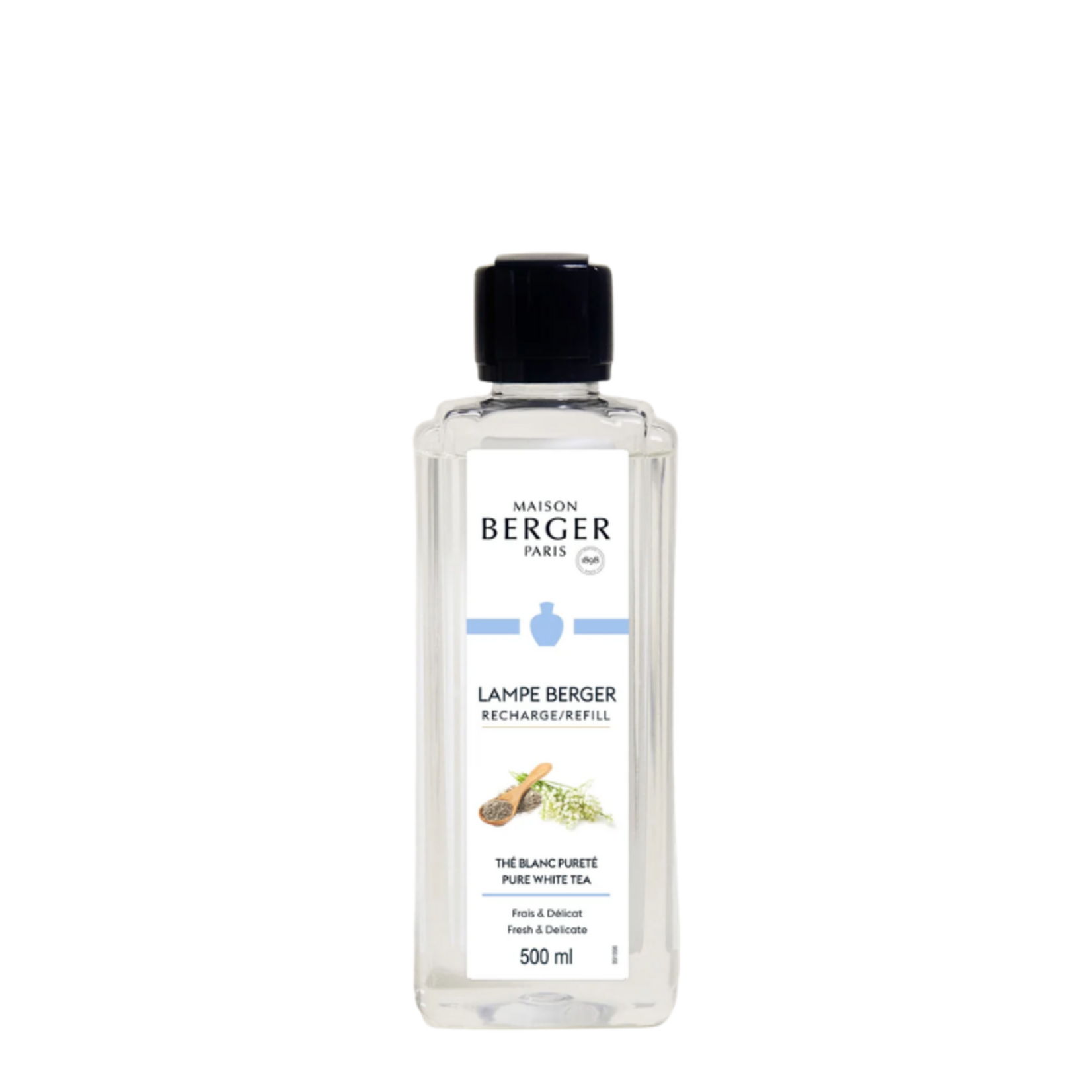 Maison Berger Lampe Refill 500ml - Pure White Tea