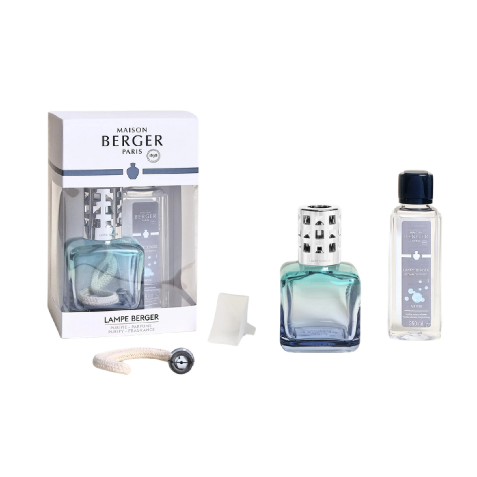 Maison Berger Glacon Gradient Lampe Gift Pack - Blue/Turquoise
