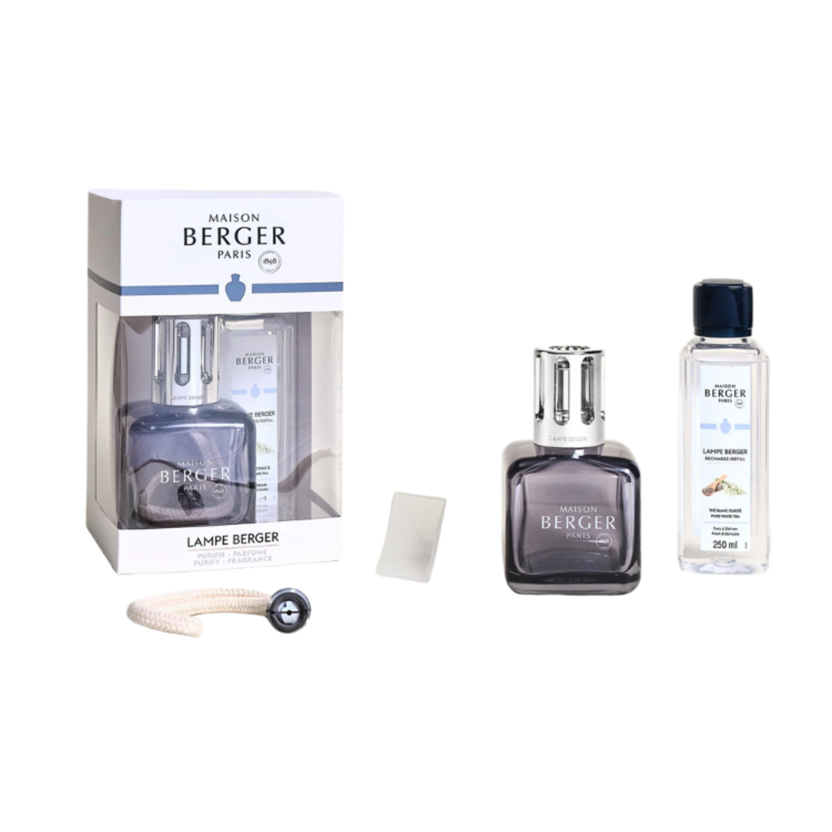 Maison Berger Glacon Lampe Gift Pack - Grey