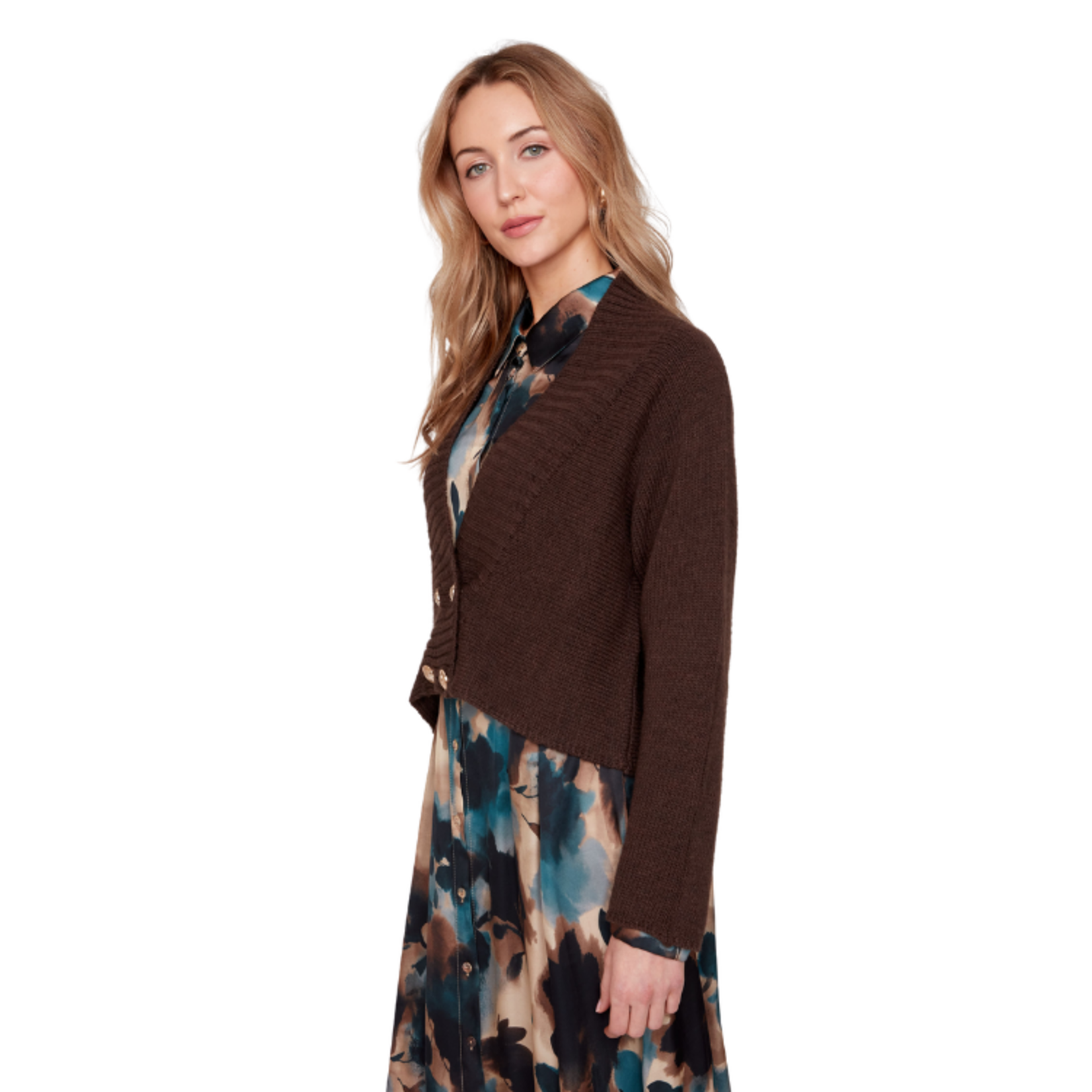 Renuar Renuar - Double-Breasted Knit Cardigan