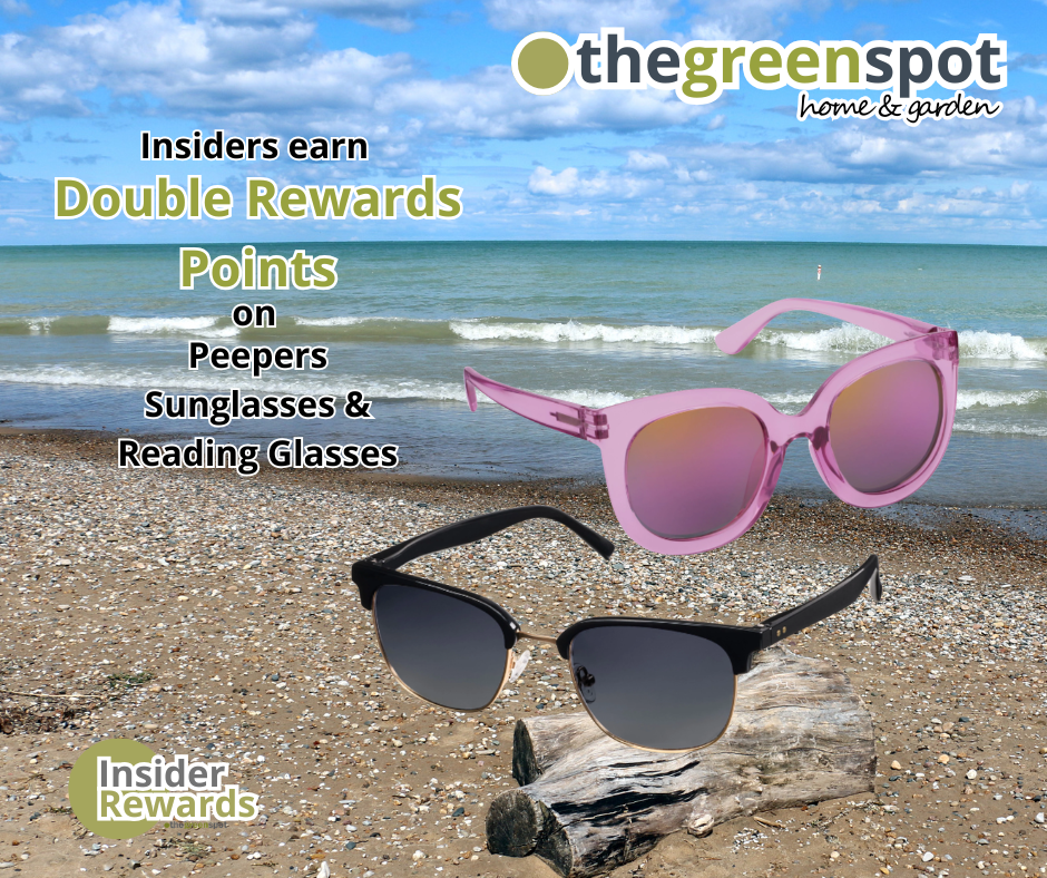 Earn Double Rewards Points on Peepers sunglasses and reading glasses