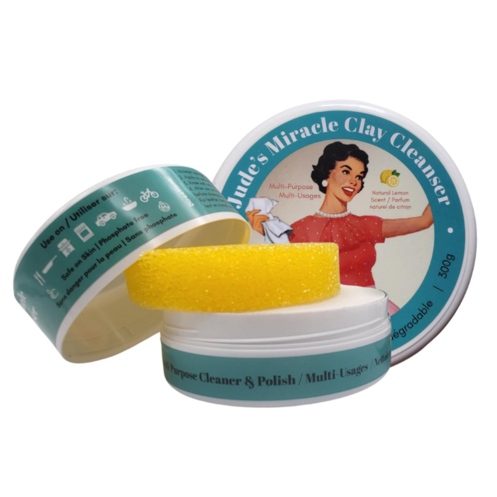 Jude's Miracle Cloth Jude's Miracle Clay Cleanser - 300g