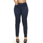 Papa Fashions Pull-On Slim Leg Pant