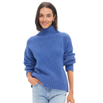 IrelandsEye 'Paige' Polo Neck Sweater