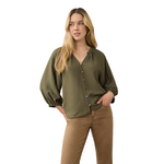 French Dressing Colorful Button Shirt