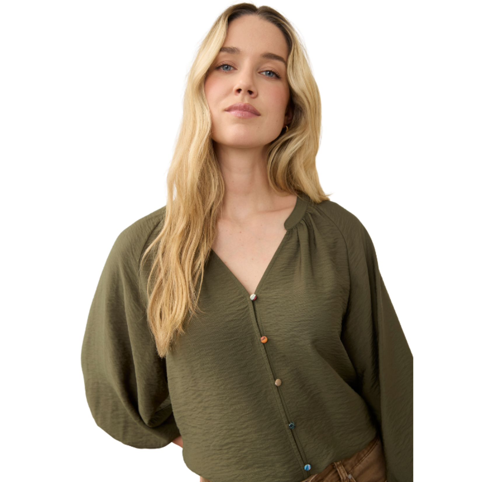French Dressing French Dressing - Colorful Button Shirt