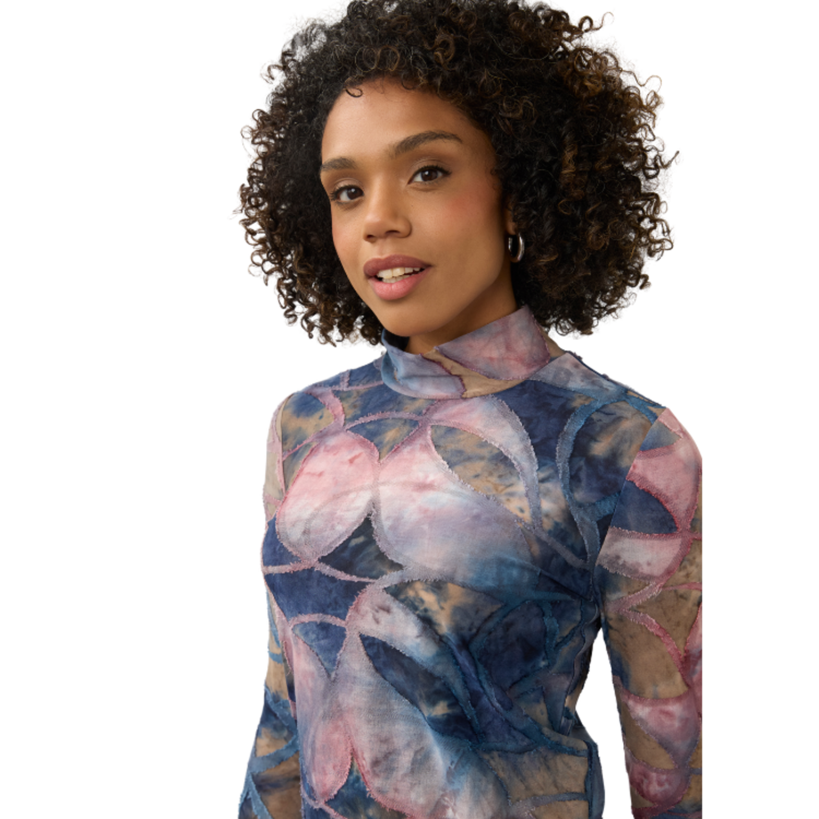 French Dressing French Dressing - Long-Sleeve Mock Neck Top