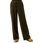 Tribal Wide  Leg Pant w/ Pintucks & Back Pockets