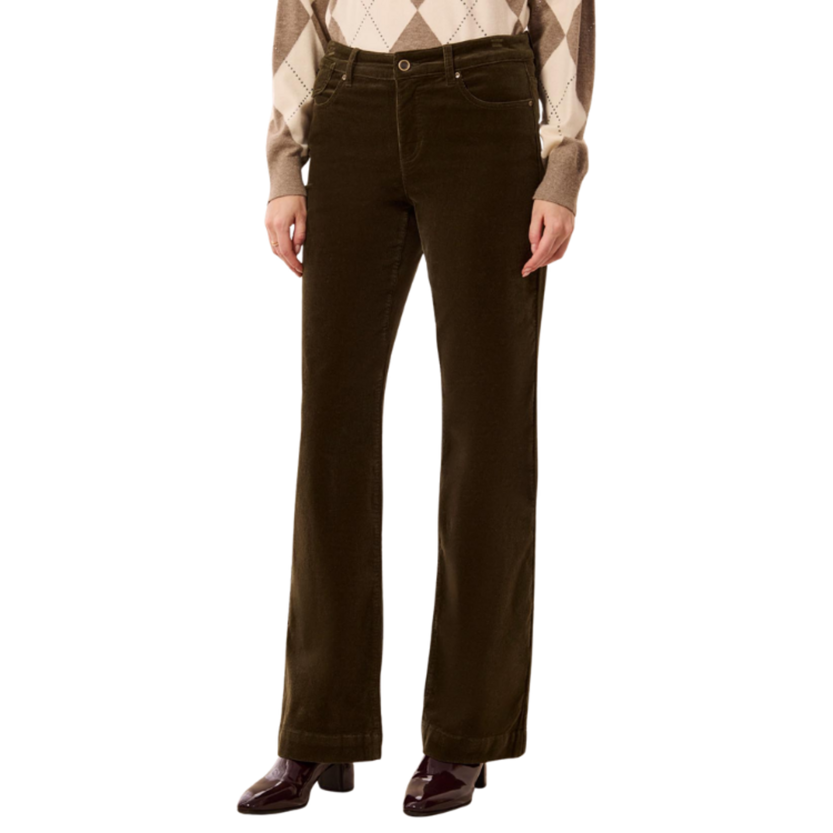 Tribal Tribal - Fly Front Five Pocket Pant