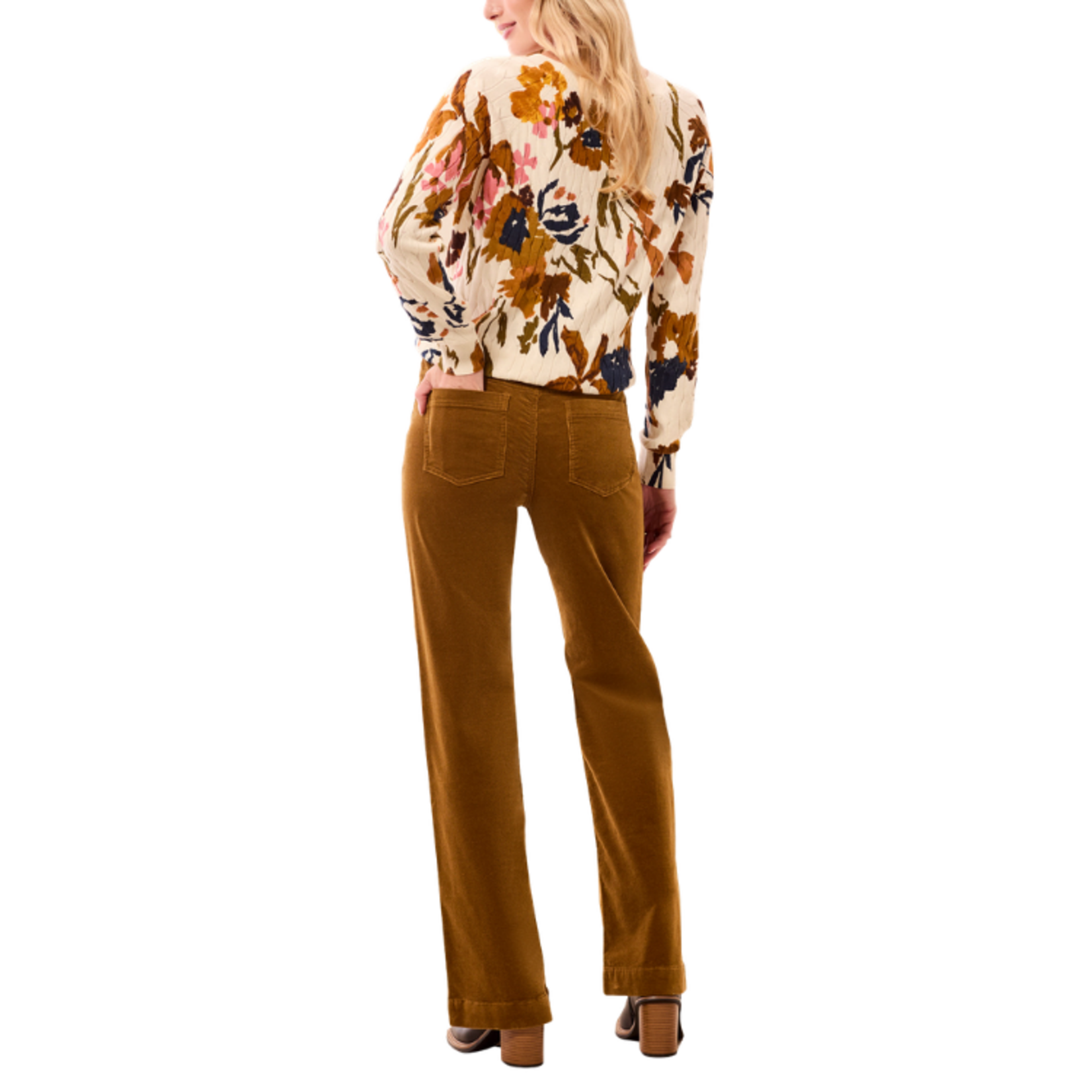 Tribal Tribal - Fly Front Five Pocket Pant