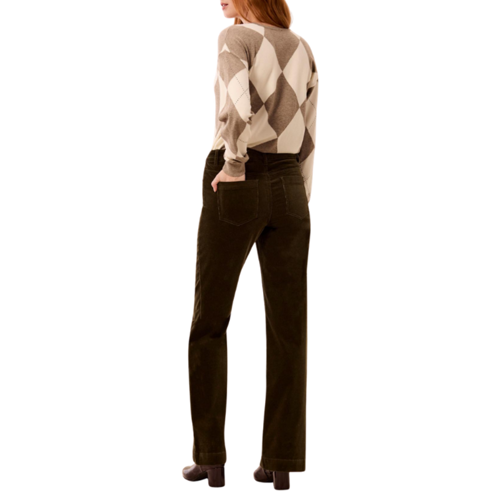 Tribal Tribal - Fly Front Five Pocket Pant