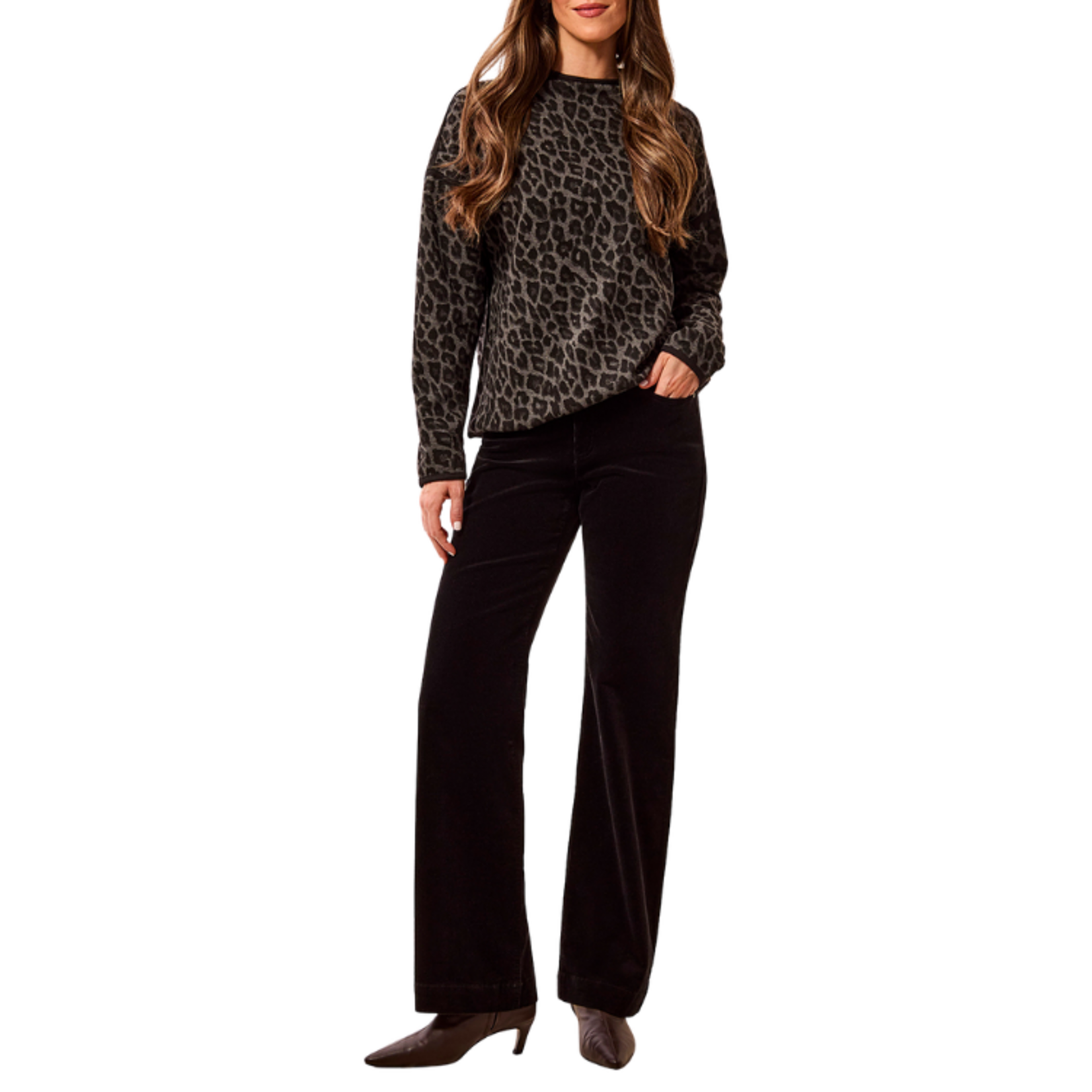 Tribal Tribal - Fly Front Five Pocket Pant