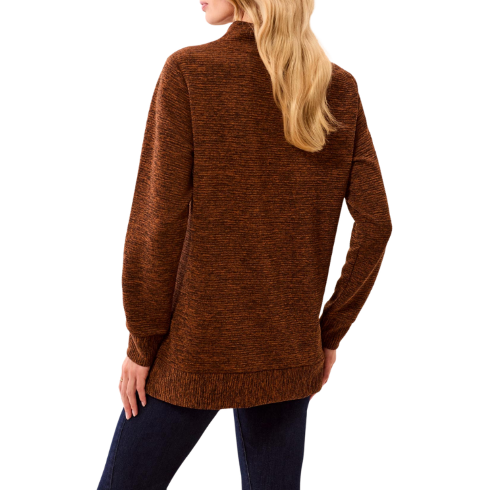 Tribal Tribal - Long-Sleeve Tunic w/ Invisible Pockets