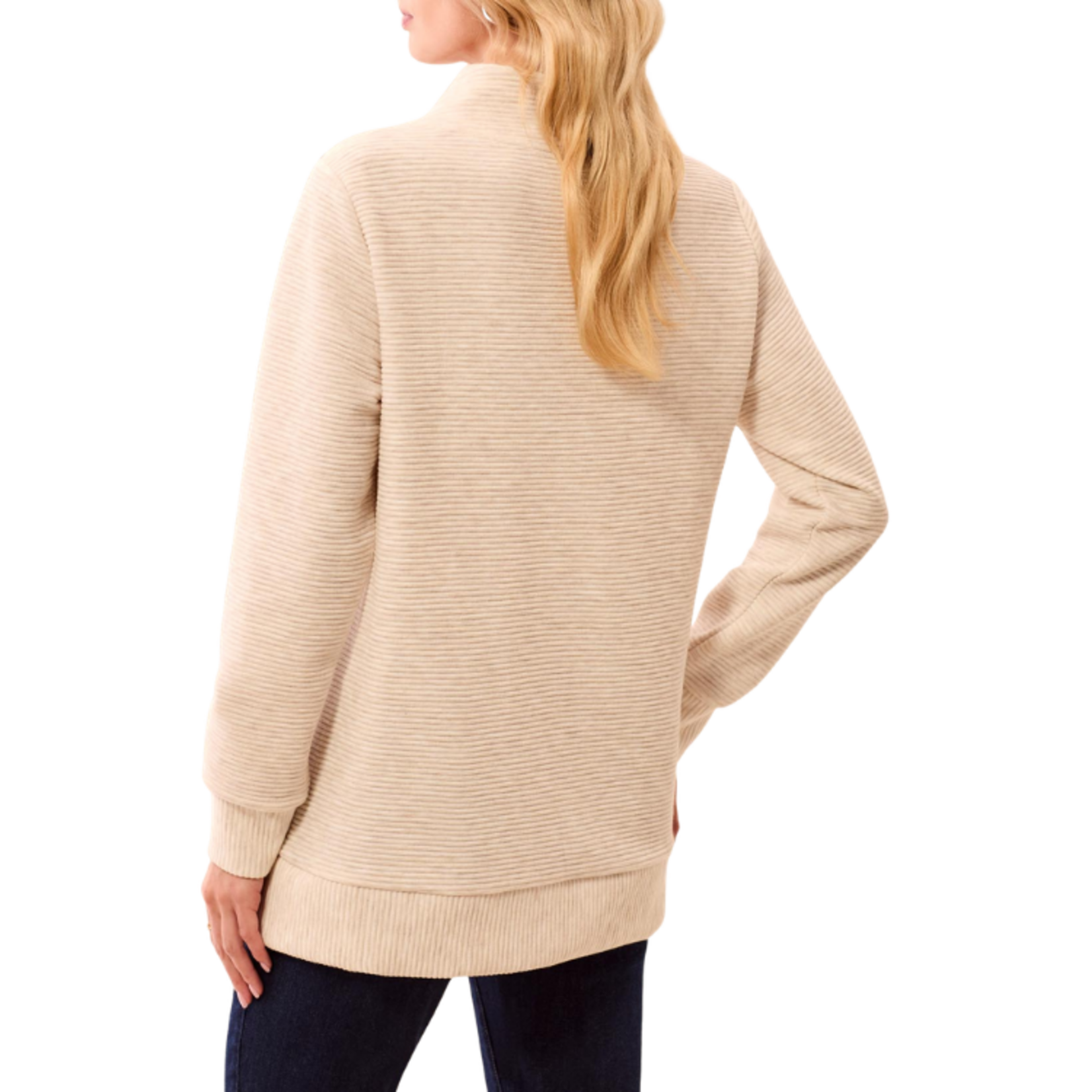 Tribal Tribal - Long-Sleeve Tunic w/ Invisible Pockets