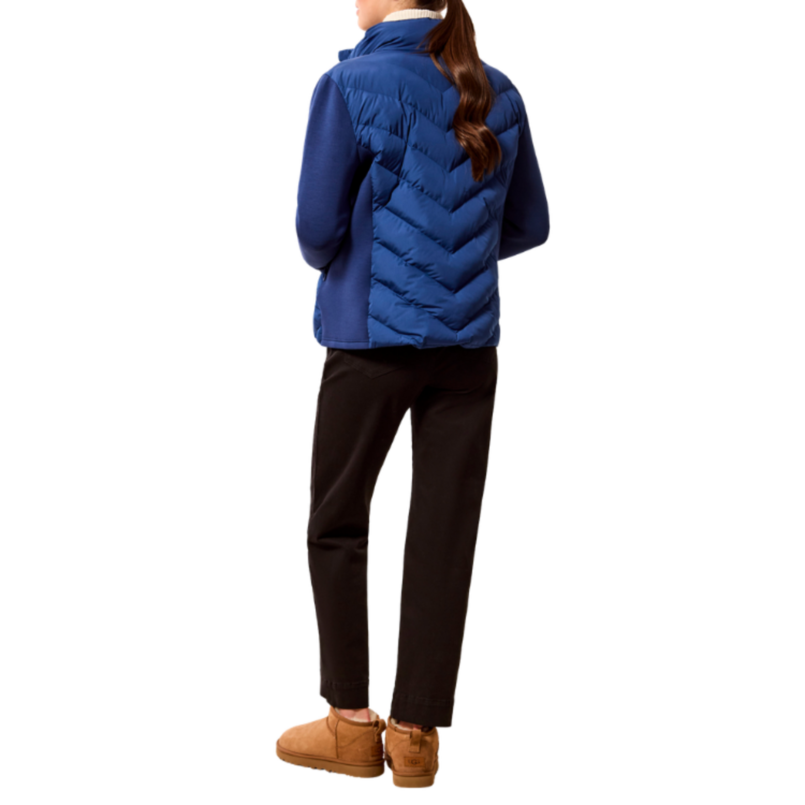 Tribal Tribal - Water Repellent Hybrid Puffer Jacket w/ Hood