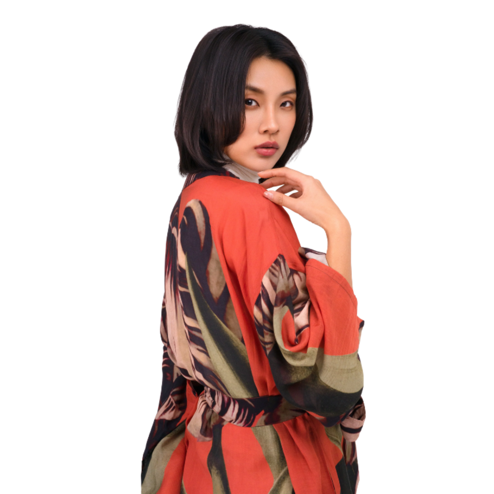 Powder Designs Powder Designs - Tulip Long Kimono Gown