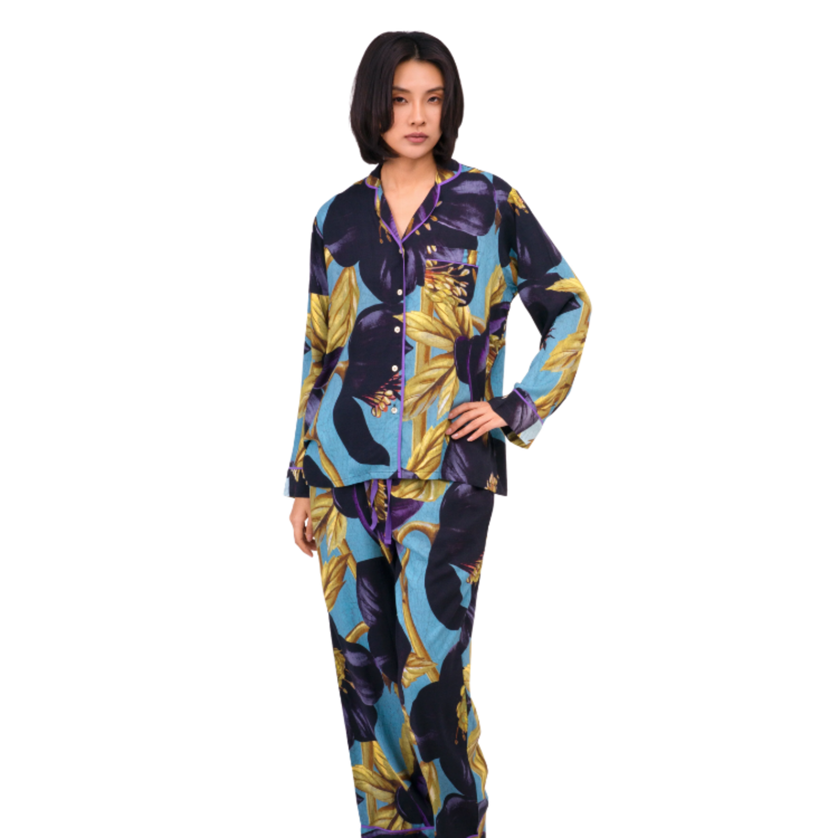 Powder Designs Powder Designs - Hellebore Long Pyjamas