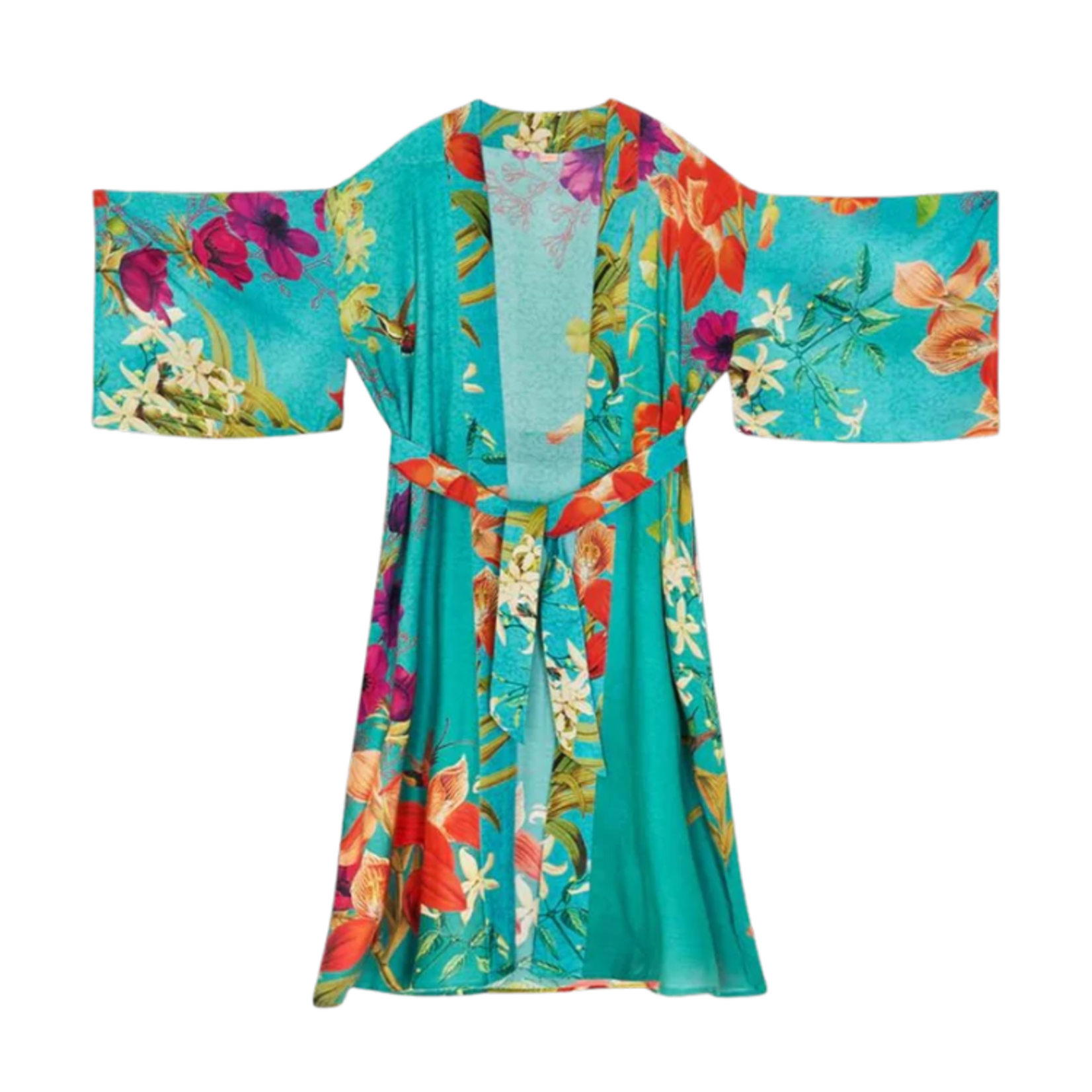 Powder - Hummingbird at Dusk Kimono Gown