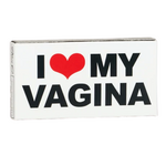 Blue Q I Heart My Vagina Gum