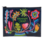 Blue Q Random Crap Floral Zipper Pouch