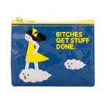 Blue Q Bitches Get Stuff Done Coin Purse