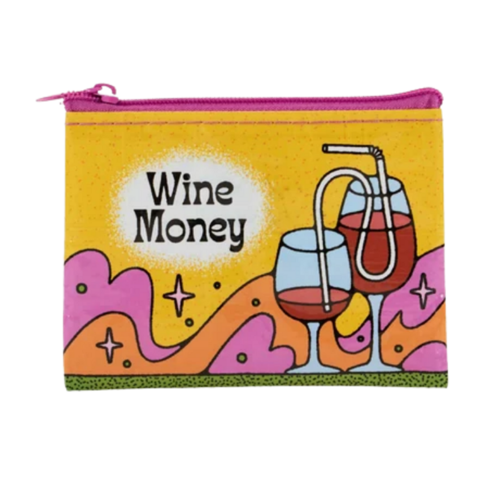 Blue Q Blue Q - Wine Money Coin Purse