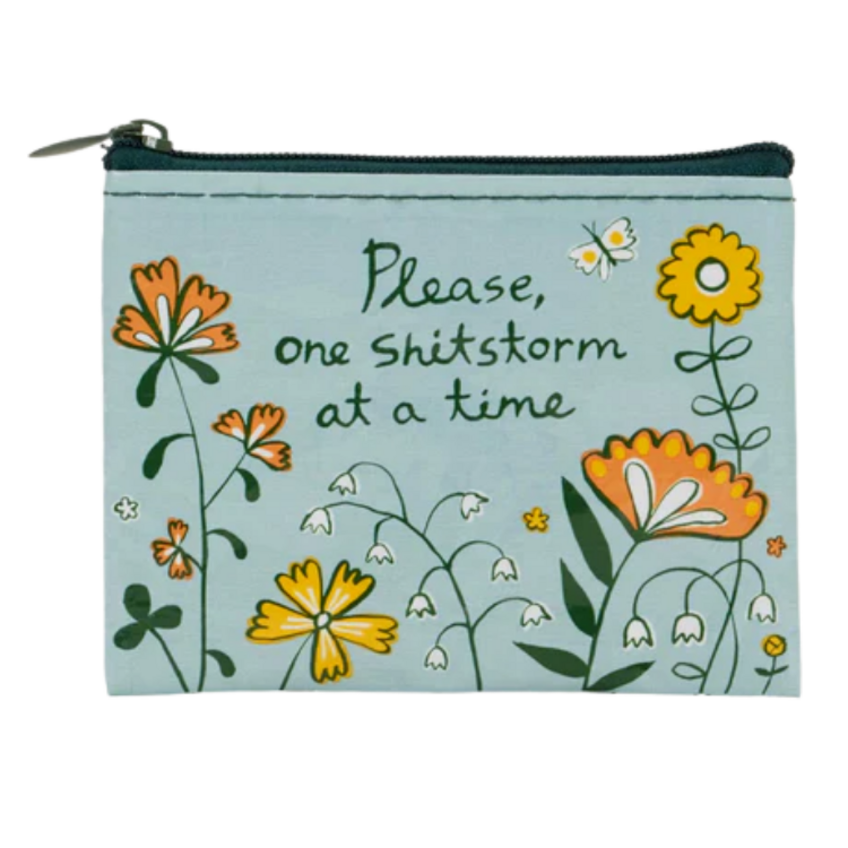 Blue Q Blue Q - Please, One Sh*tstorm at a Time Coin Purse