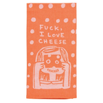 Blue Q F*ck, I Love Cheese Dish Towel