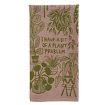 Blue Q I Have a Bit of a Plant Problem Dish Towel