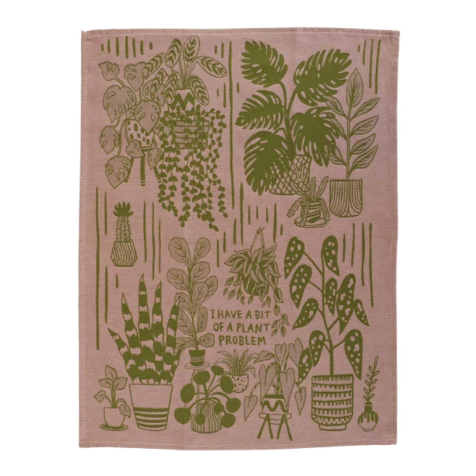 Blue Q Blue Q - I Have a Bit of a Plant Problem Dish Towel