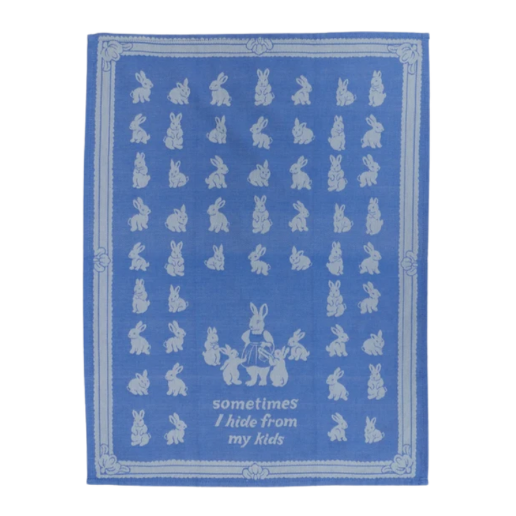 Blue Q Blue Q - Sometimes I Hide From My Kids Dish Towel