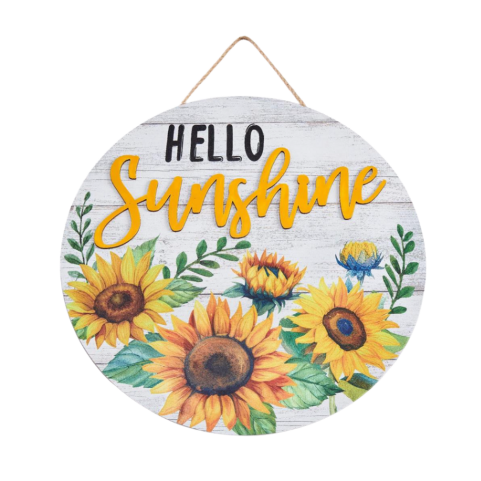 Giftcraft Hello Sunshine Door Sign